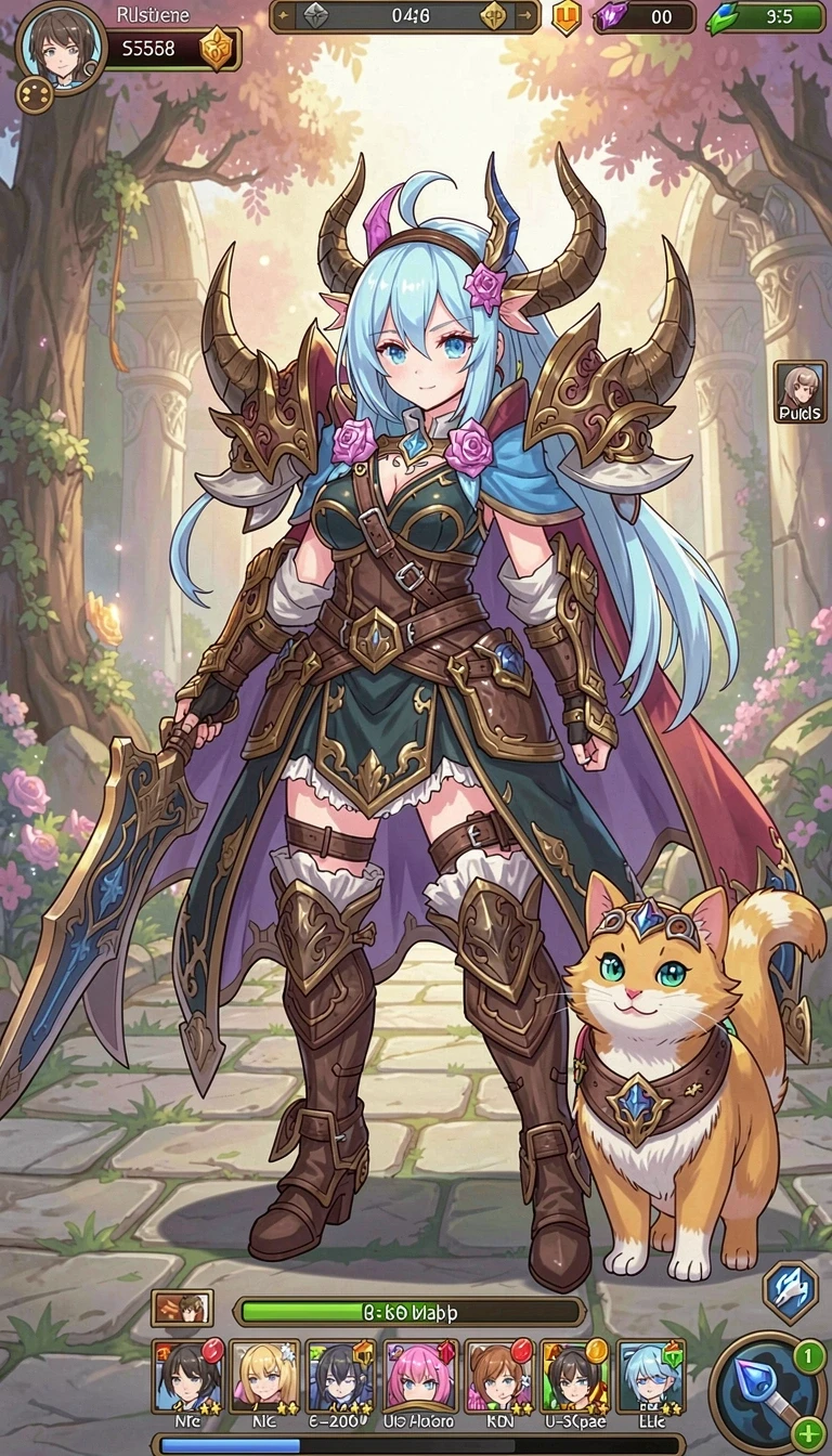 Galeri pratinjau visual hokiwon build APK resmi terbaru